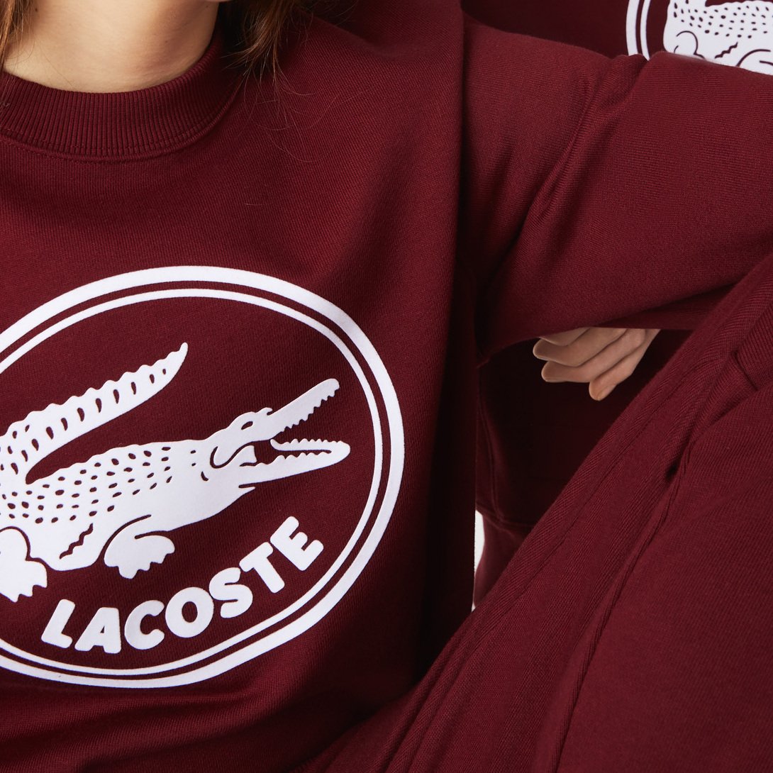 Sweatshirt unisexe Lacoste seconde main photo 2