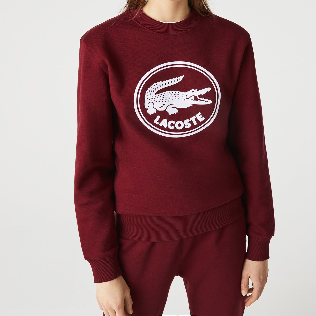 Sweatshirt unisexe Lacoste seconde main photo 3