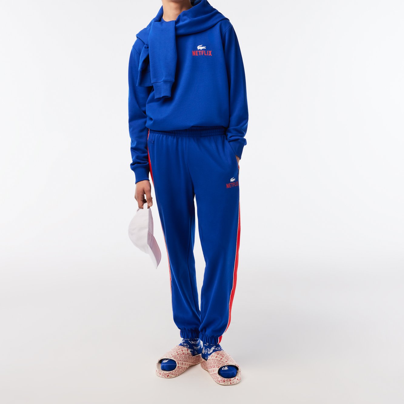 Sweatshirt Lacoste x Netflix unisexe Lacoste seconde main photo 2