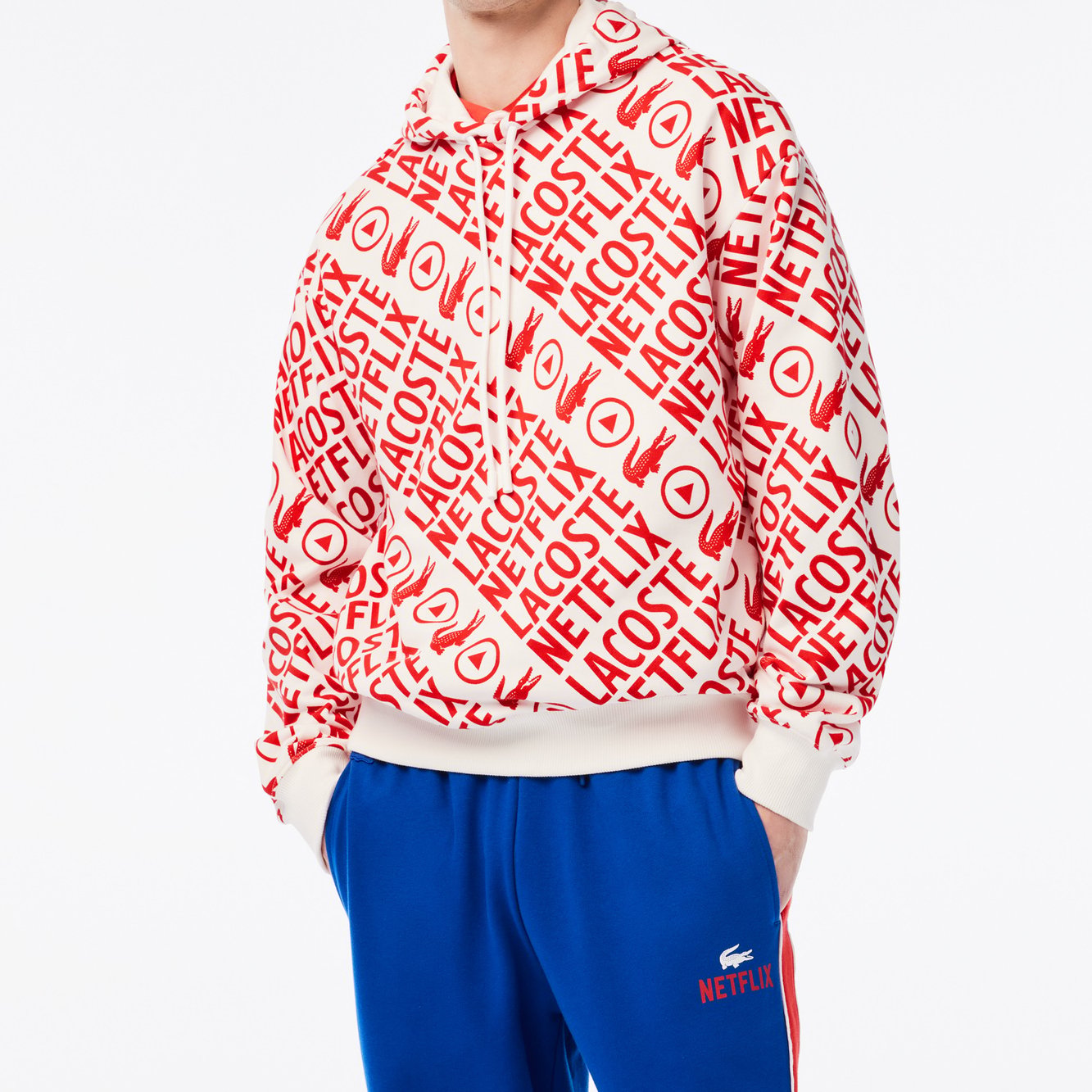 Sweatshirt Lacoste x Netflix homme Lacoste seconde main photo 2