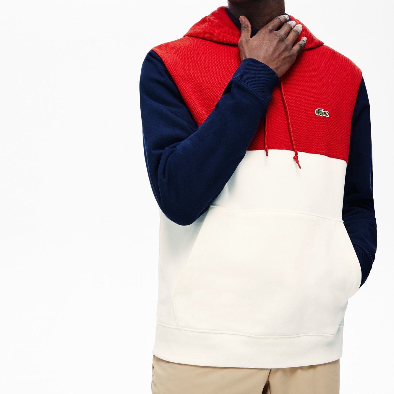 Sweatshirt homme Lacoste seconde main photo 2