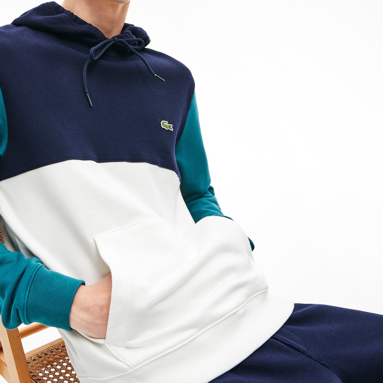 Sweatshirt homme Lacoste seconde main photo 2