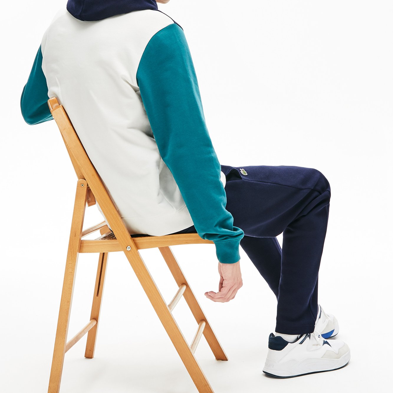 Sweatshirt homme Lacoste seconde main photo 3