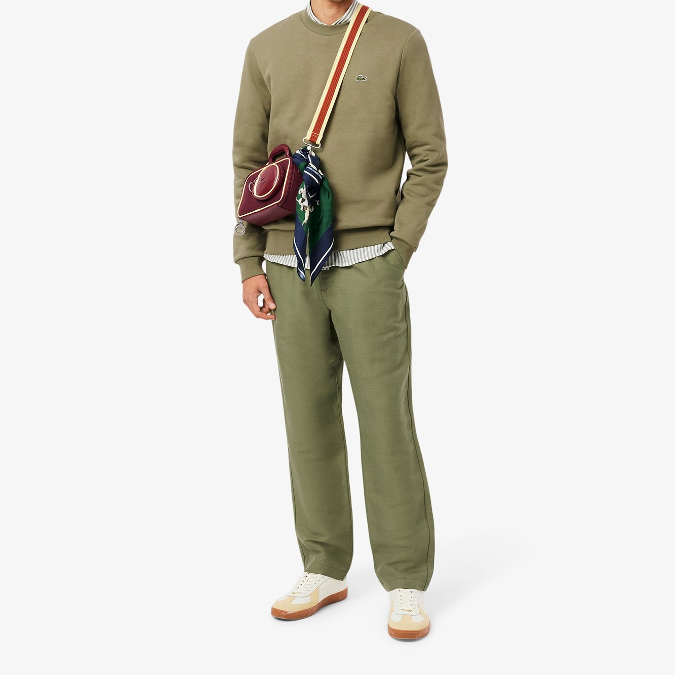 Sweatshirt homme Lacoste seconde main photo 5