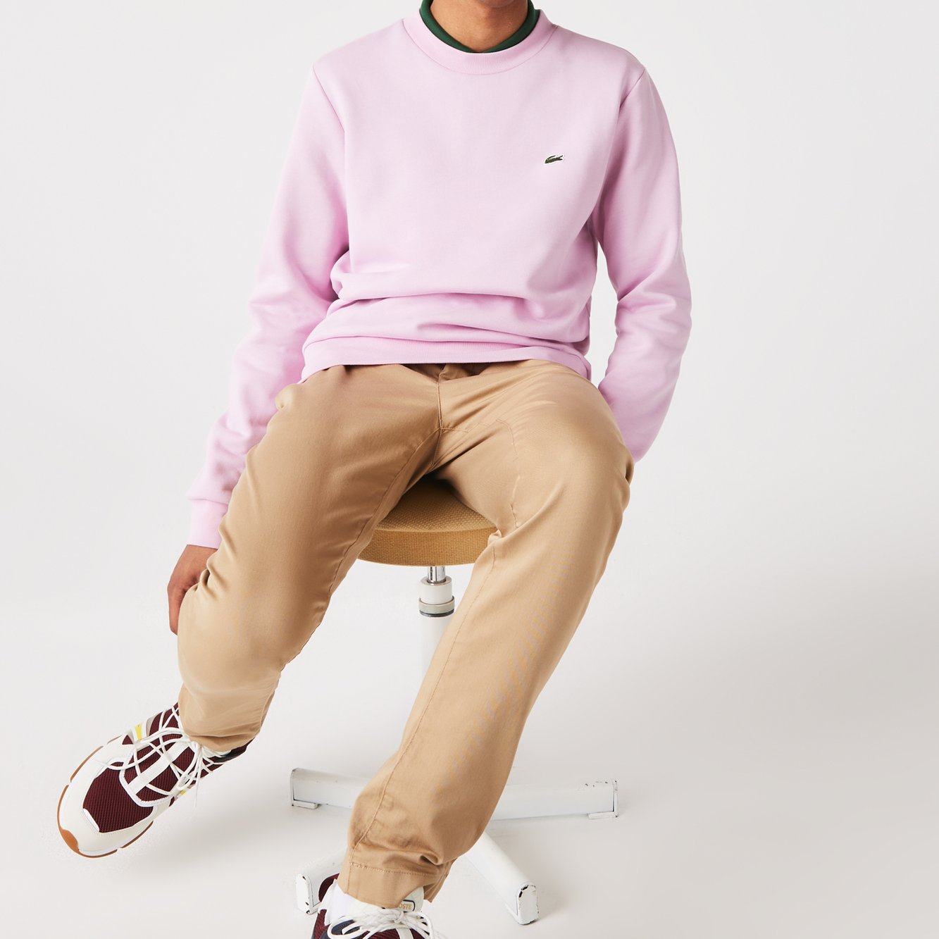 Sweatshirt homme Lacoste seconde main photo 3