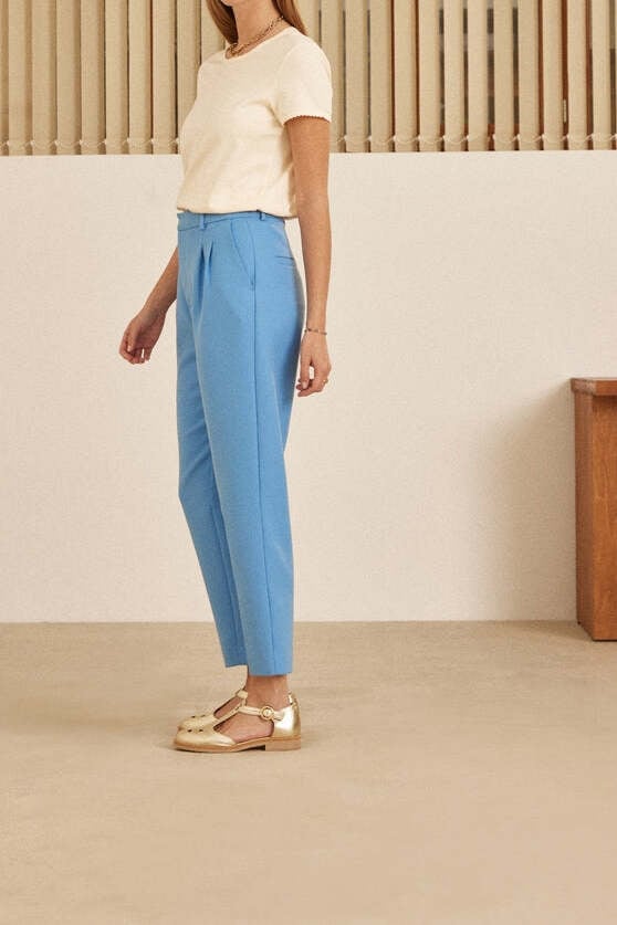 Photo produit PANTALON ABRAMO BLEU CIEL numéro 1