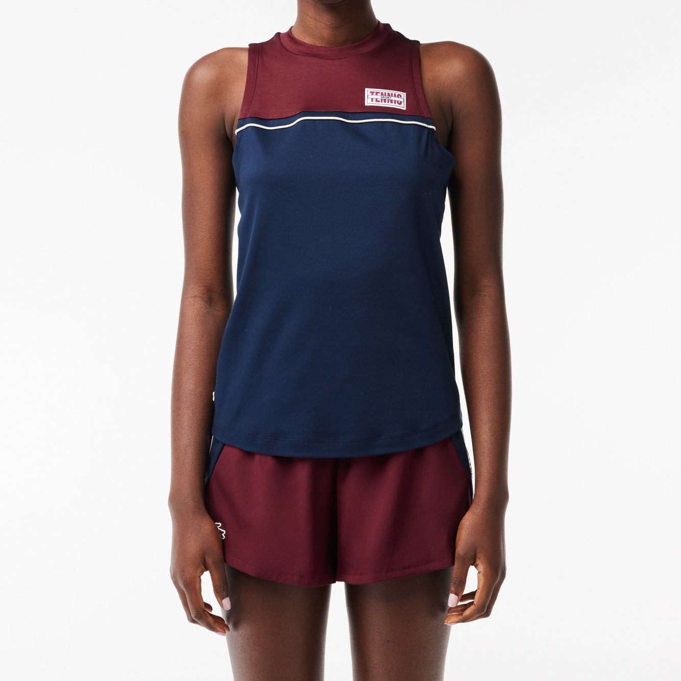 T-shirt femme Lacoste seconde main photo 2