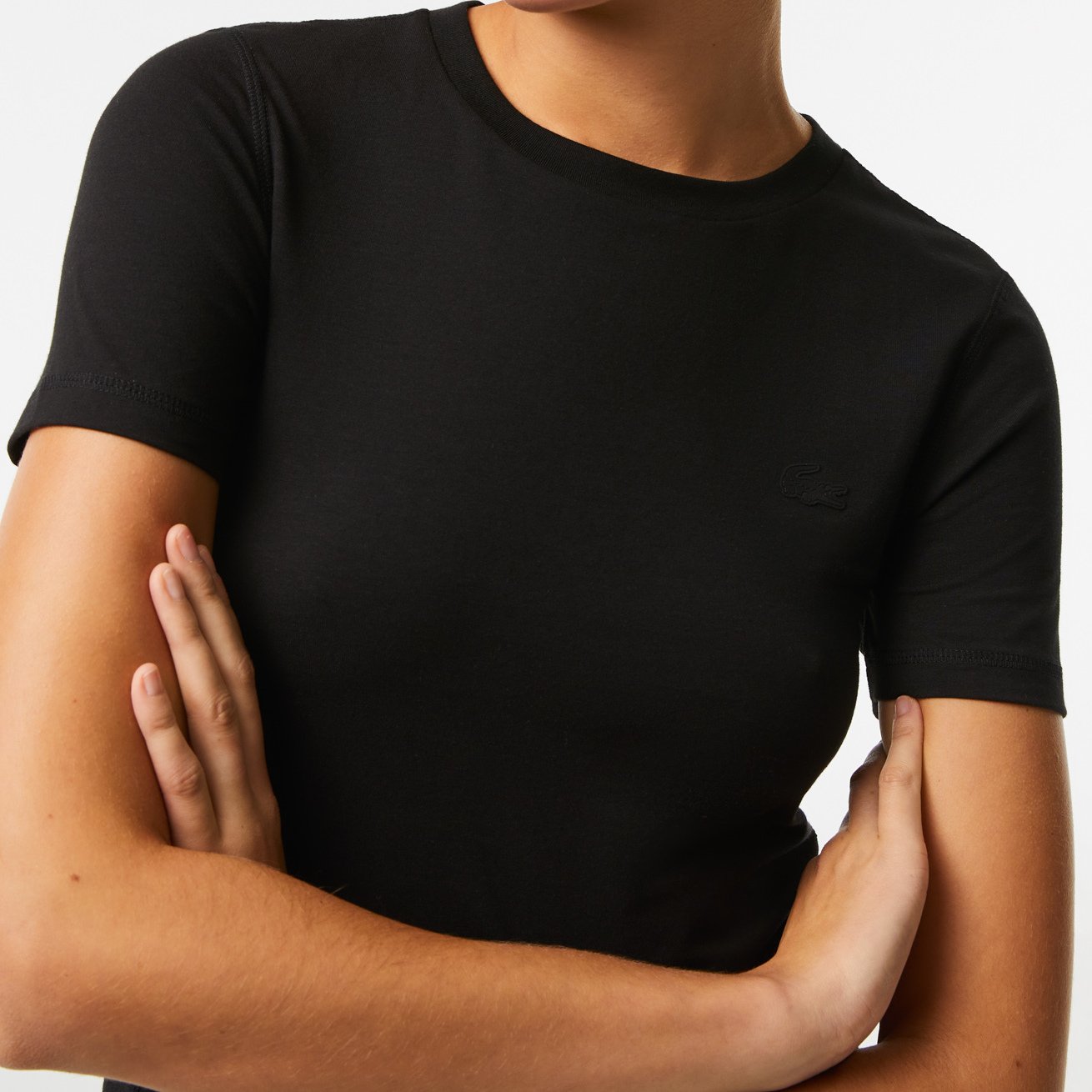 T-shirt femme Lacoste seconde main photo 3