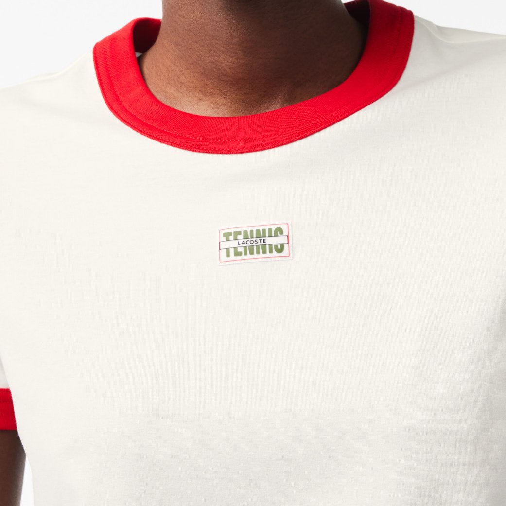 T-shirt femme Lacoste seconde main photo 2