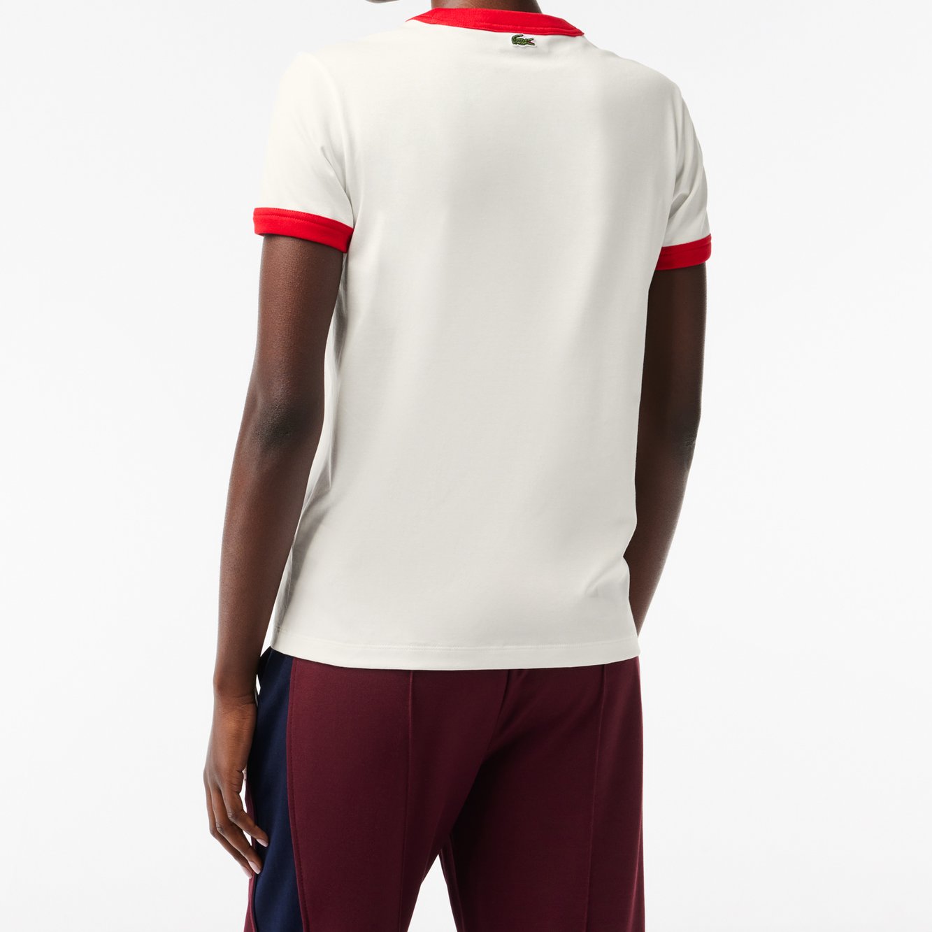 T-shirt femme Lacoste seconde main photo 4