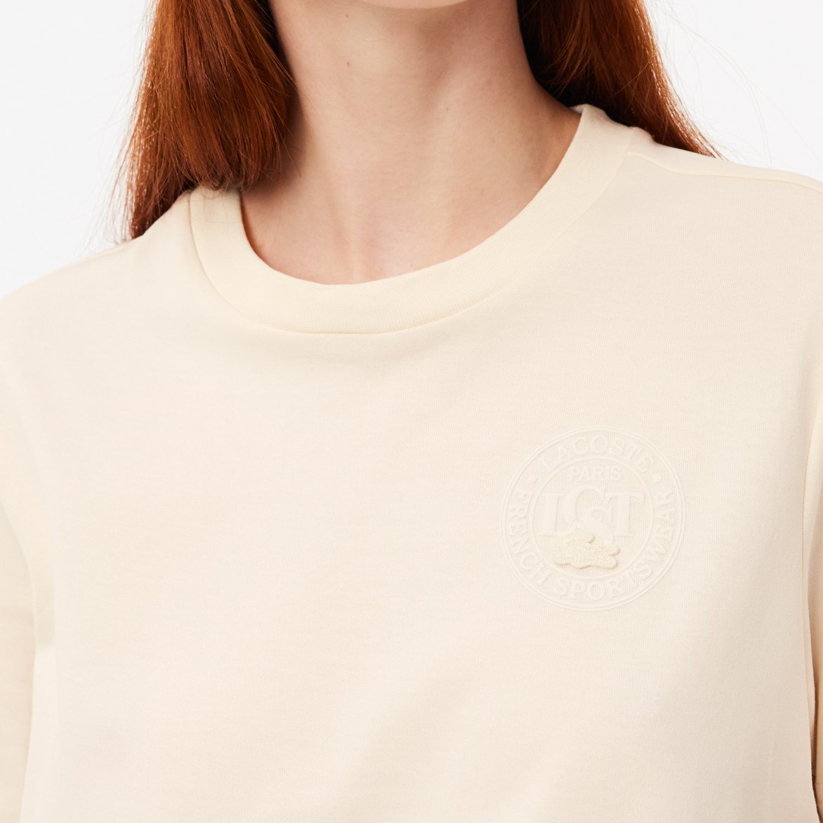 T-shirt femme Lacoste seconde main photo 3