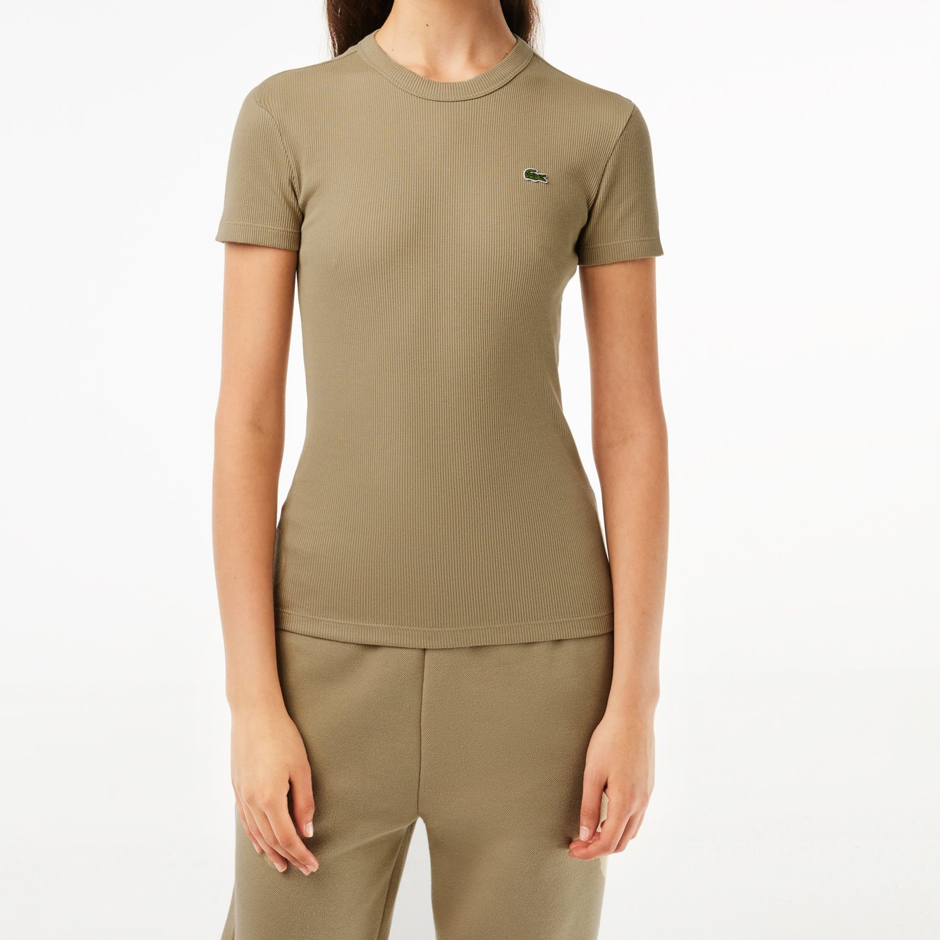 T-shirt femme Lacoste seconde main photo 2