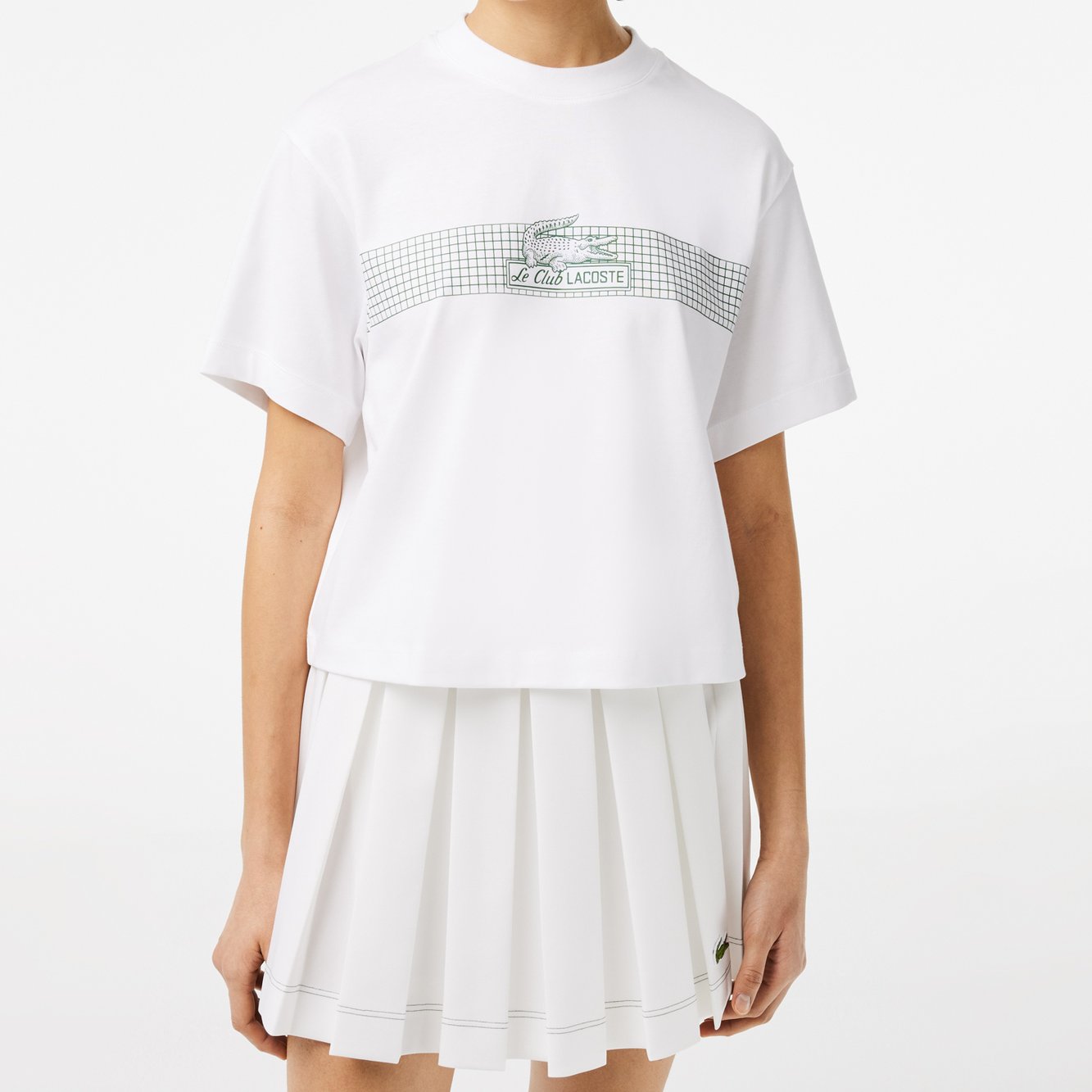 T-shirt femme Lacoste seconde main photo 2