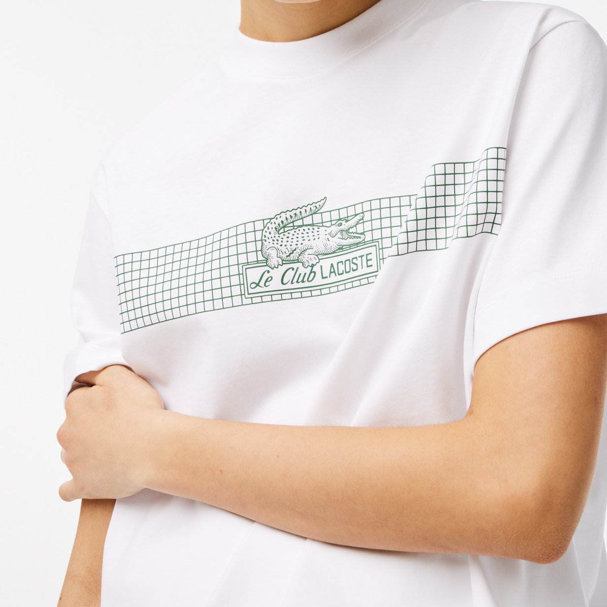 T-shirt femme Lacoste seconde main photo 3
