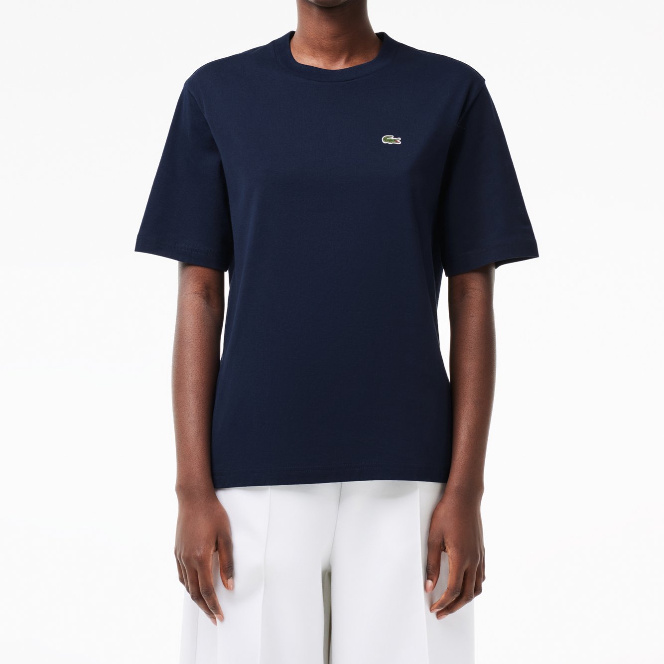 T-shirt femme Lacoste seconde main photo 2