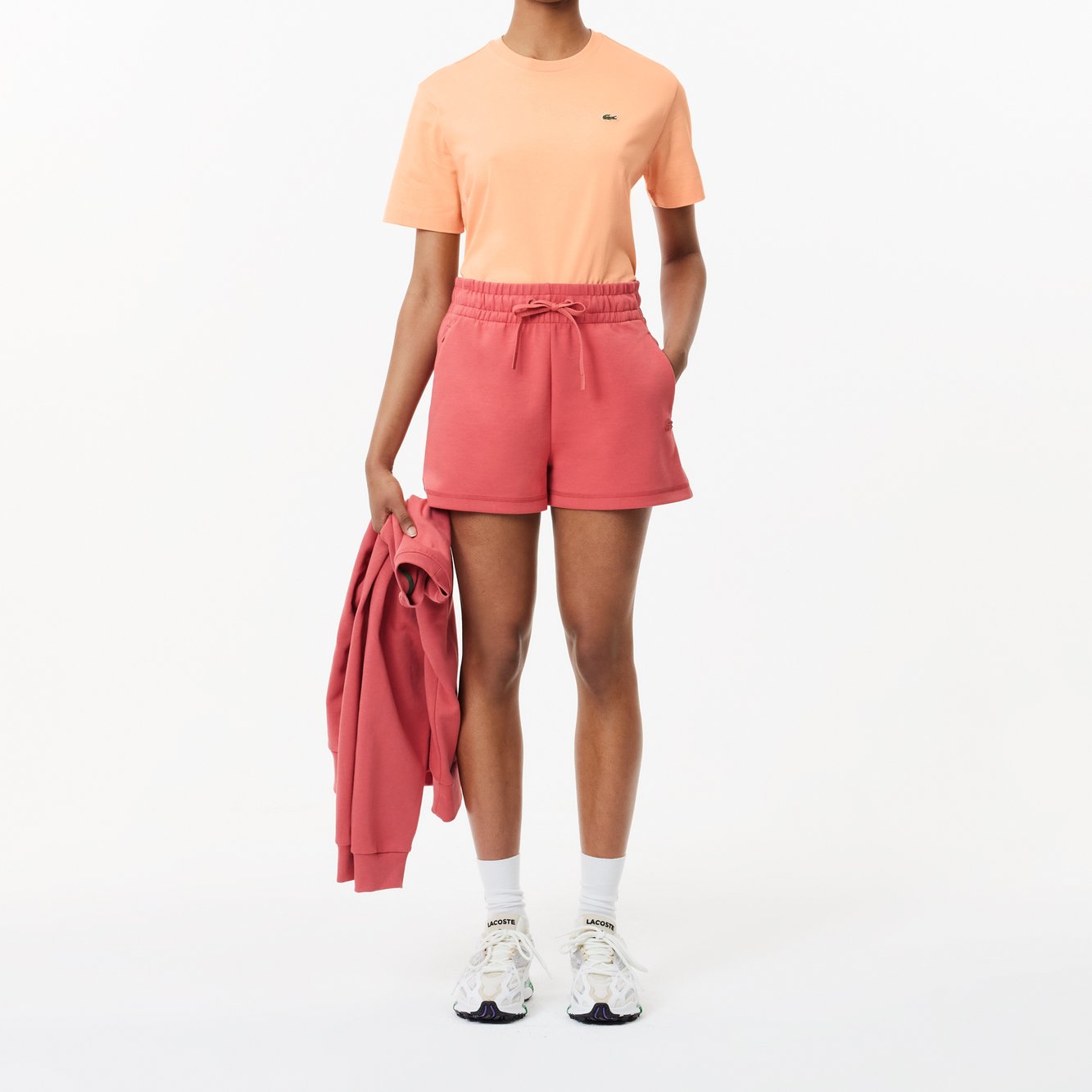 T-shirt femme Lacoste seconde main photo 2