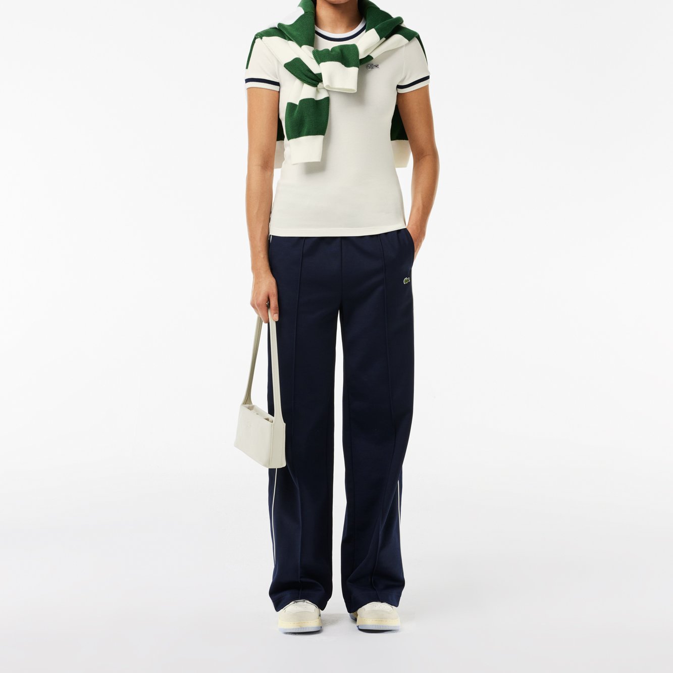 T-shirt femme Lacoste seconde main photo 2