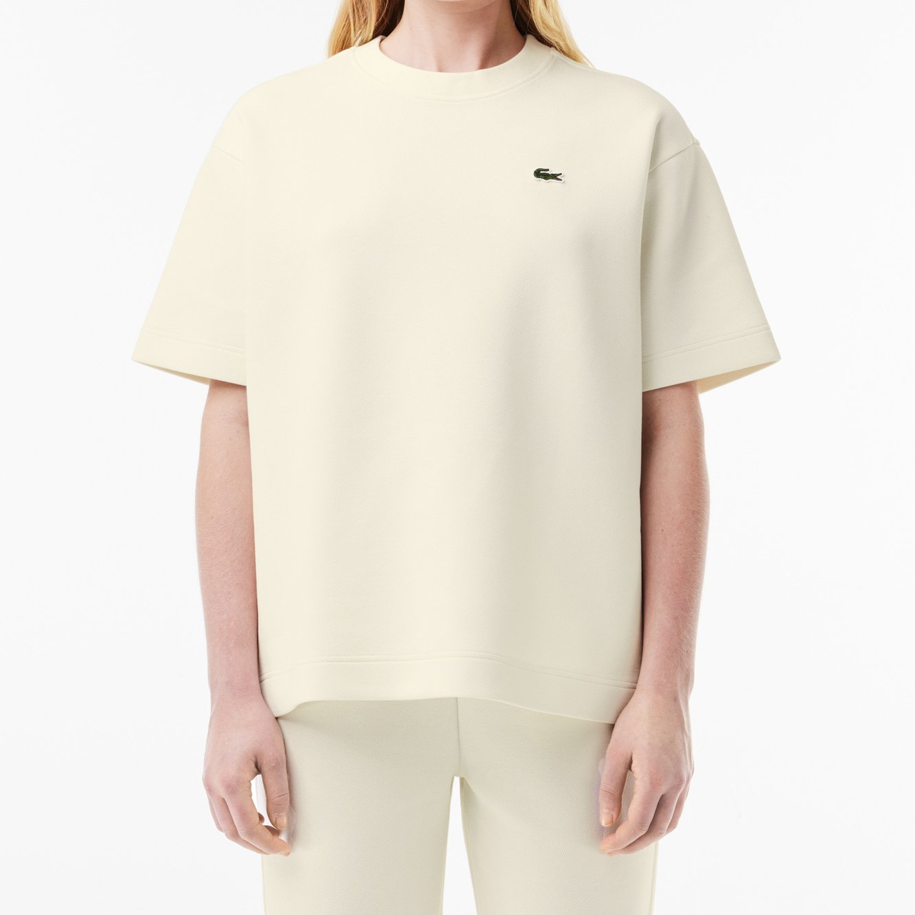 T-shirt femme Lacoste seconde main photo 1