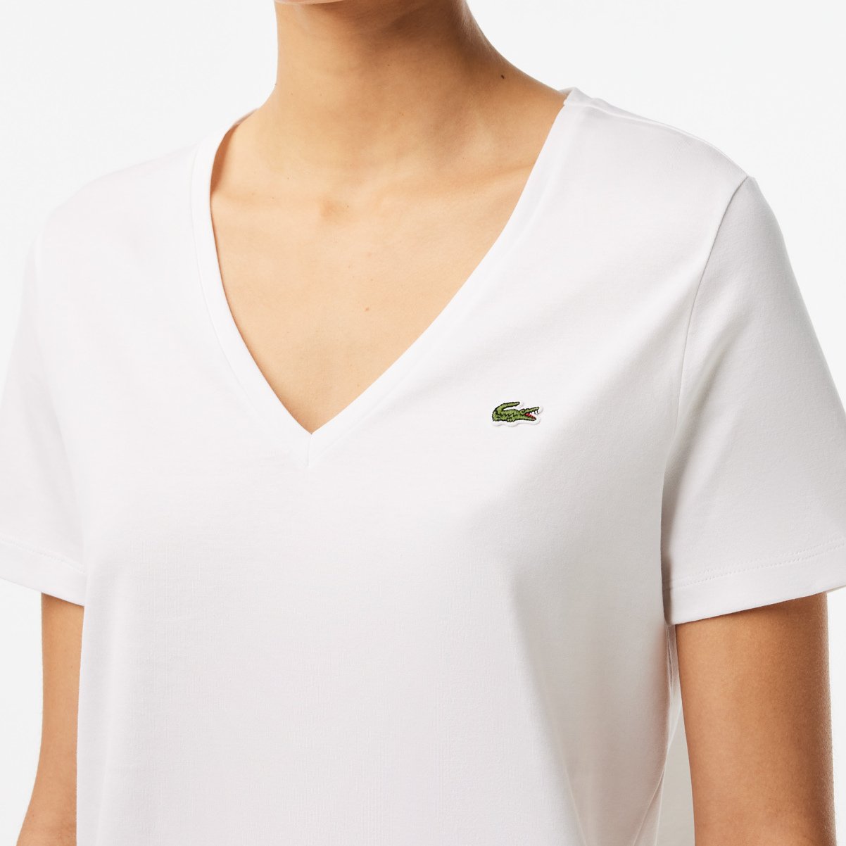 T-shirt femme Lacoste seconde main photo 4
