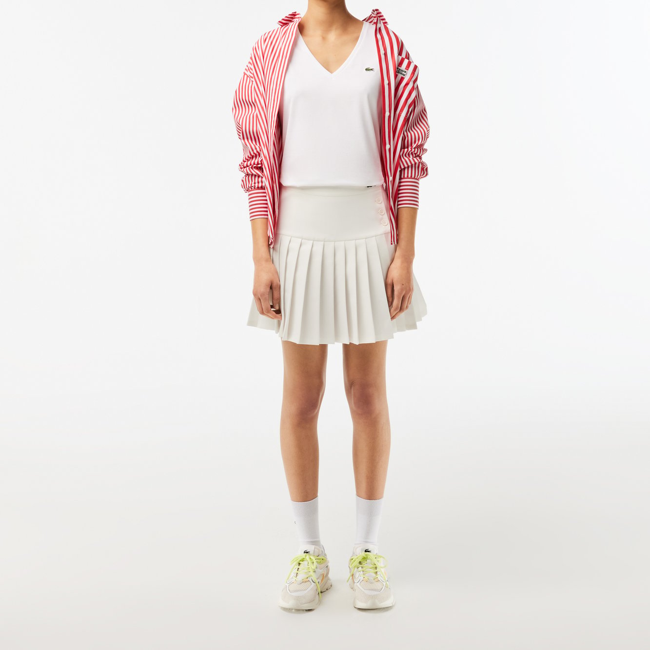 T-shirt femme Lacoste seconde main photo 2