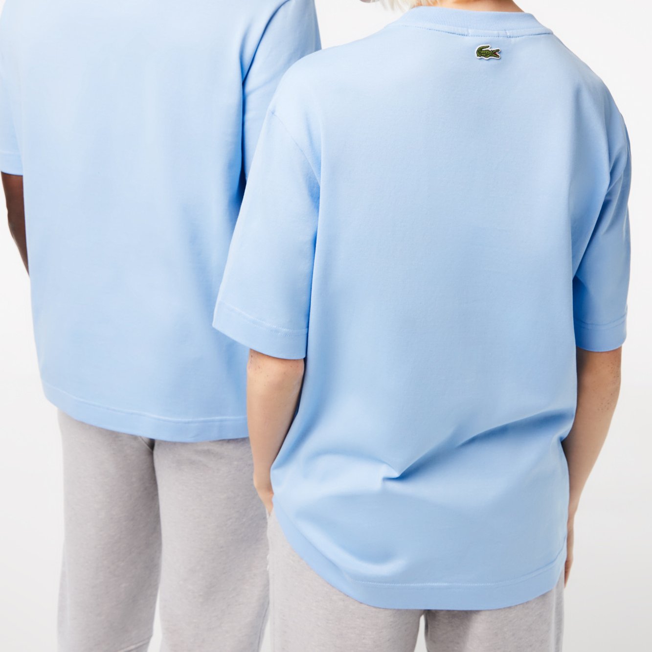 T-shirt unisexe Lacoste seconde main photo 2