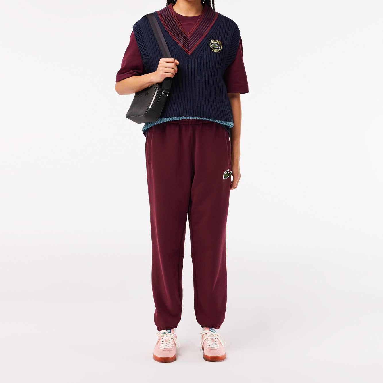 T-shirt unisexe Lacoste seconde main photo 5