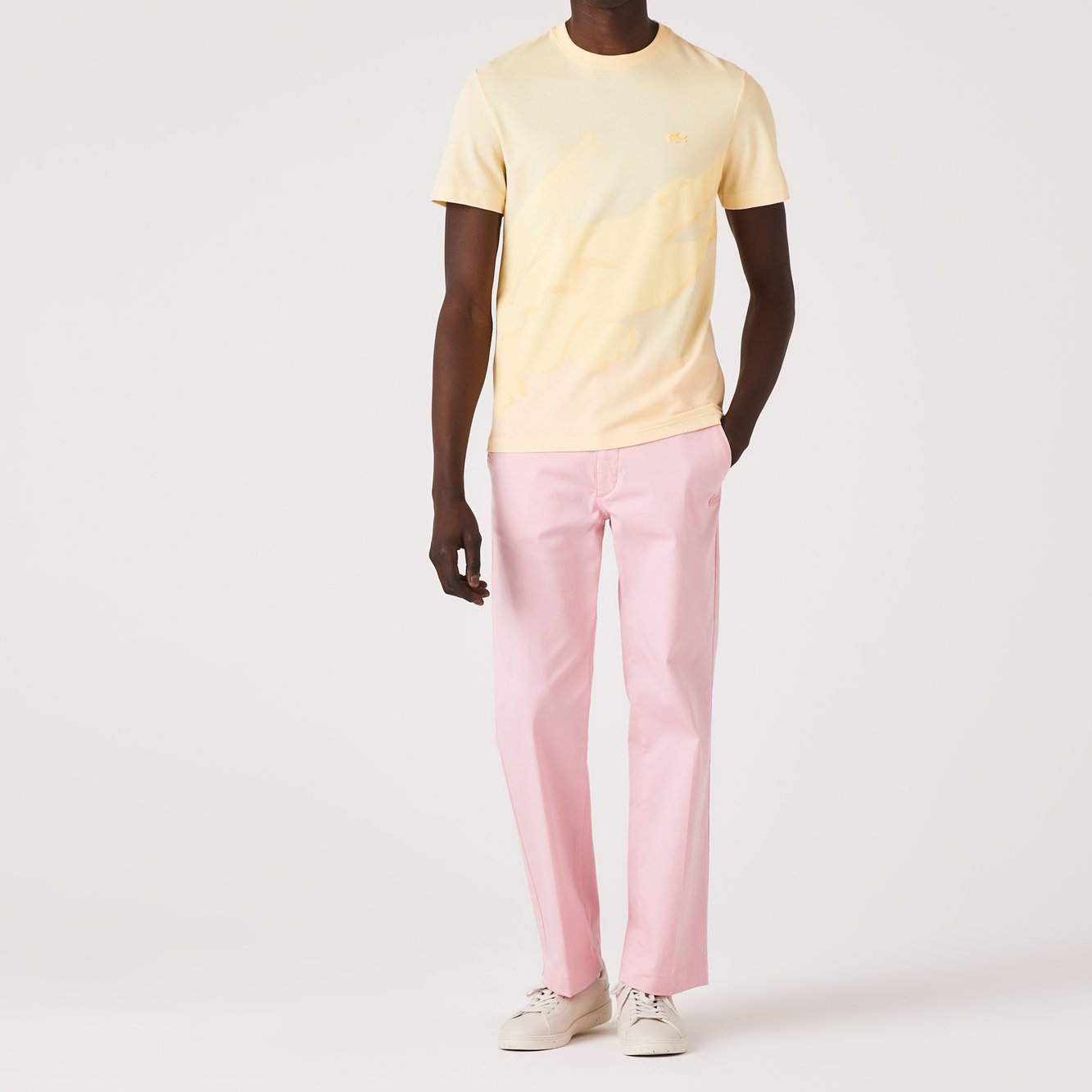 T-shirt homme Lacoste seconde main photo 3