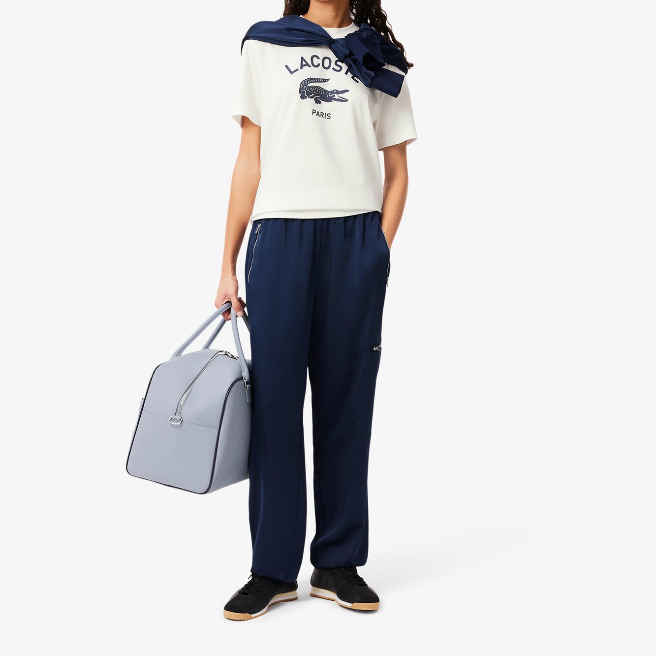 T-shirt unisexe Lacoste seconde main photo 5