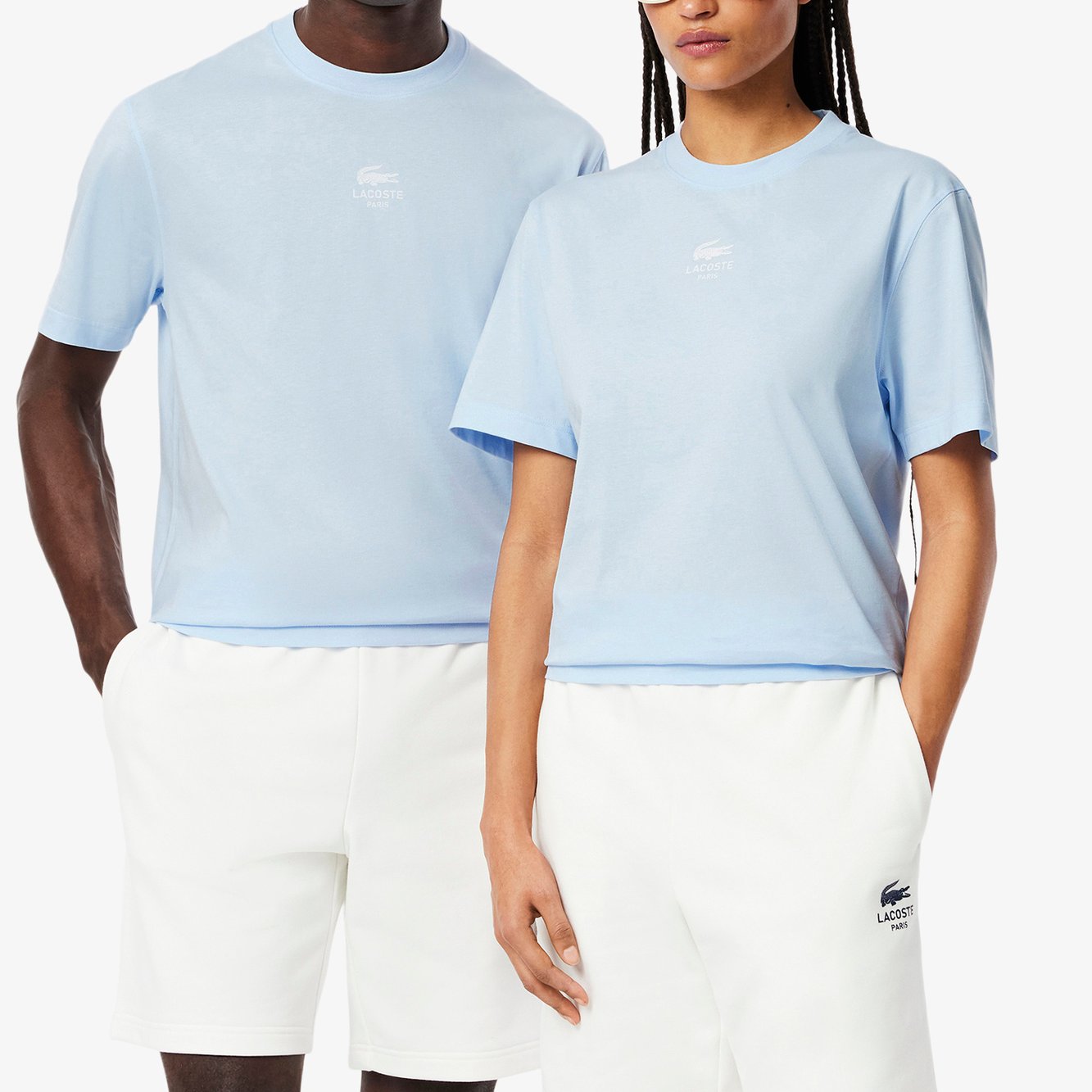 T-shirt unisexe Lacoste seconde main photo 2