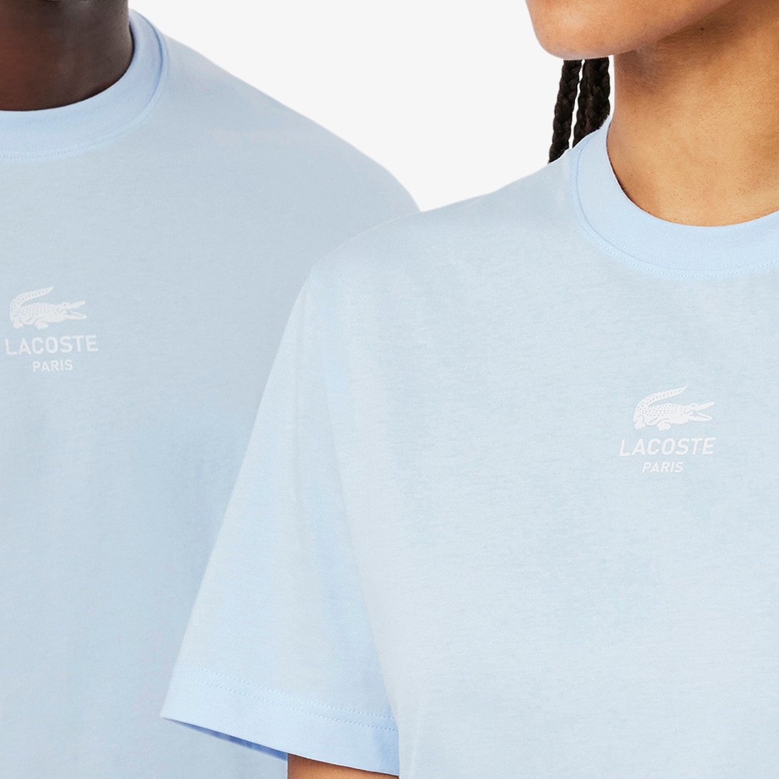 T-shirt unisexe Lacoste seconde main photo 3