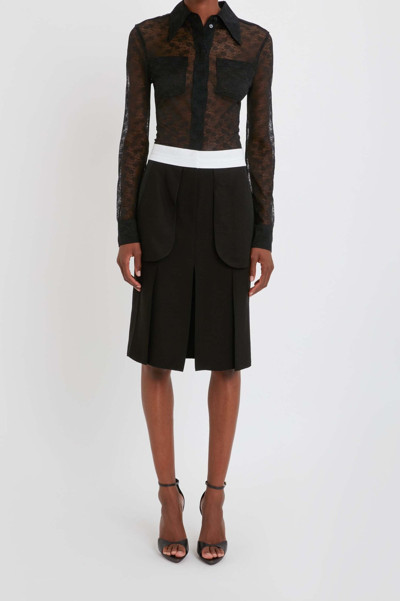 Tailored Inside Out Skirt