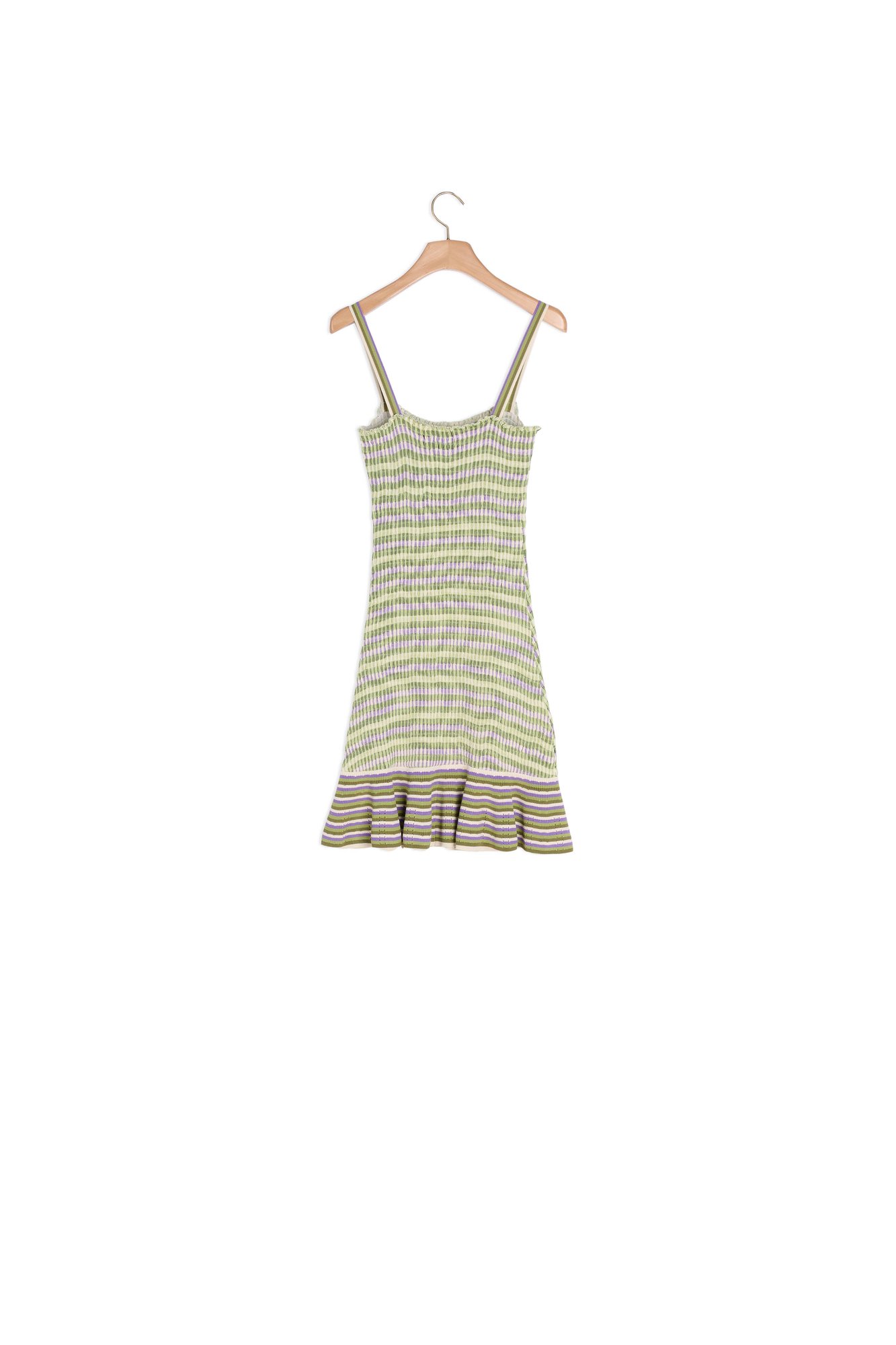 Productfoto Gesmokte tricot jurk nummer 1