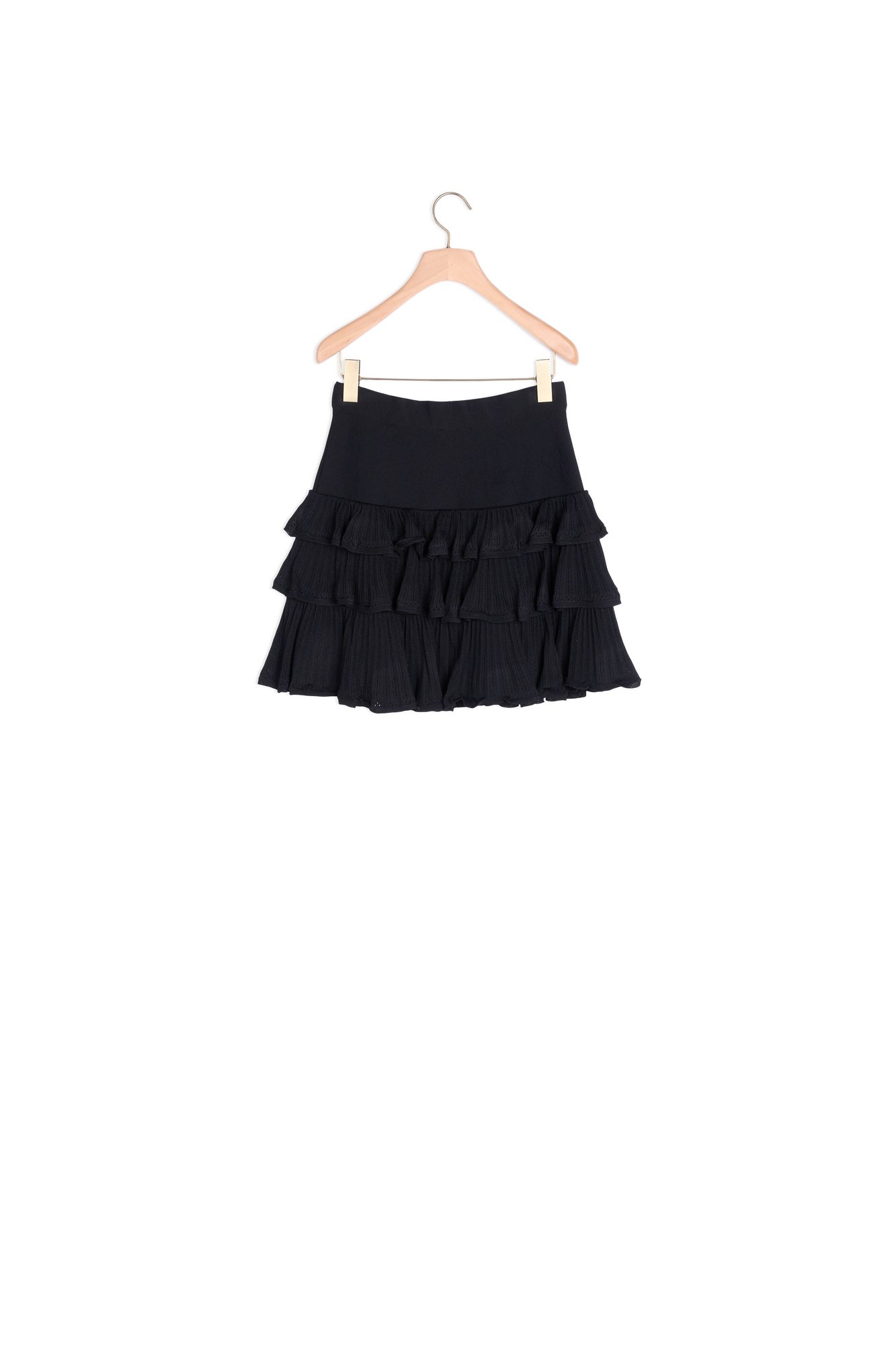 Product photo Knitted ruffle skirt number 1