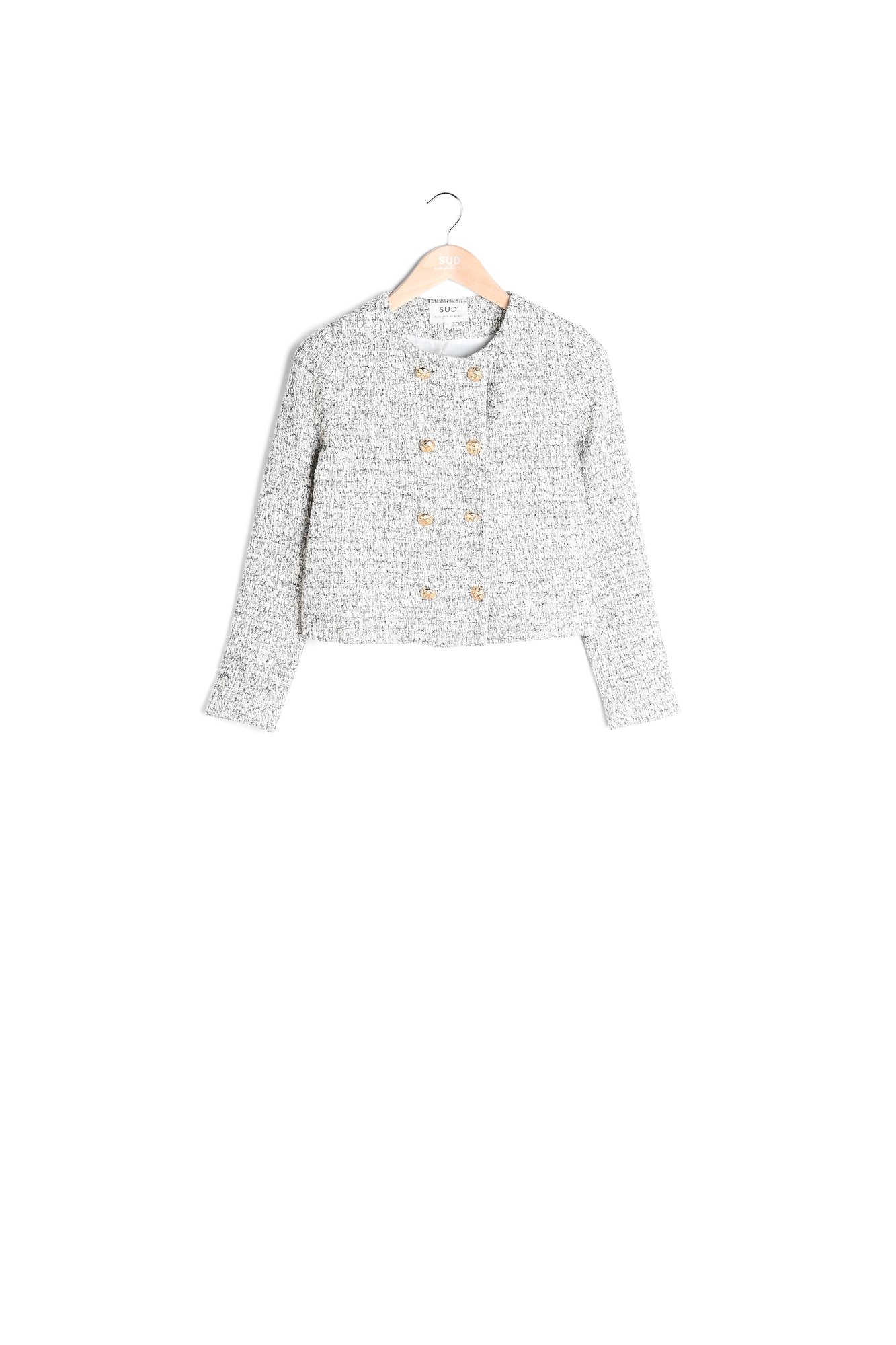 Photo produit Valeria - Veste Courte En Tweed numéro 0