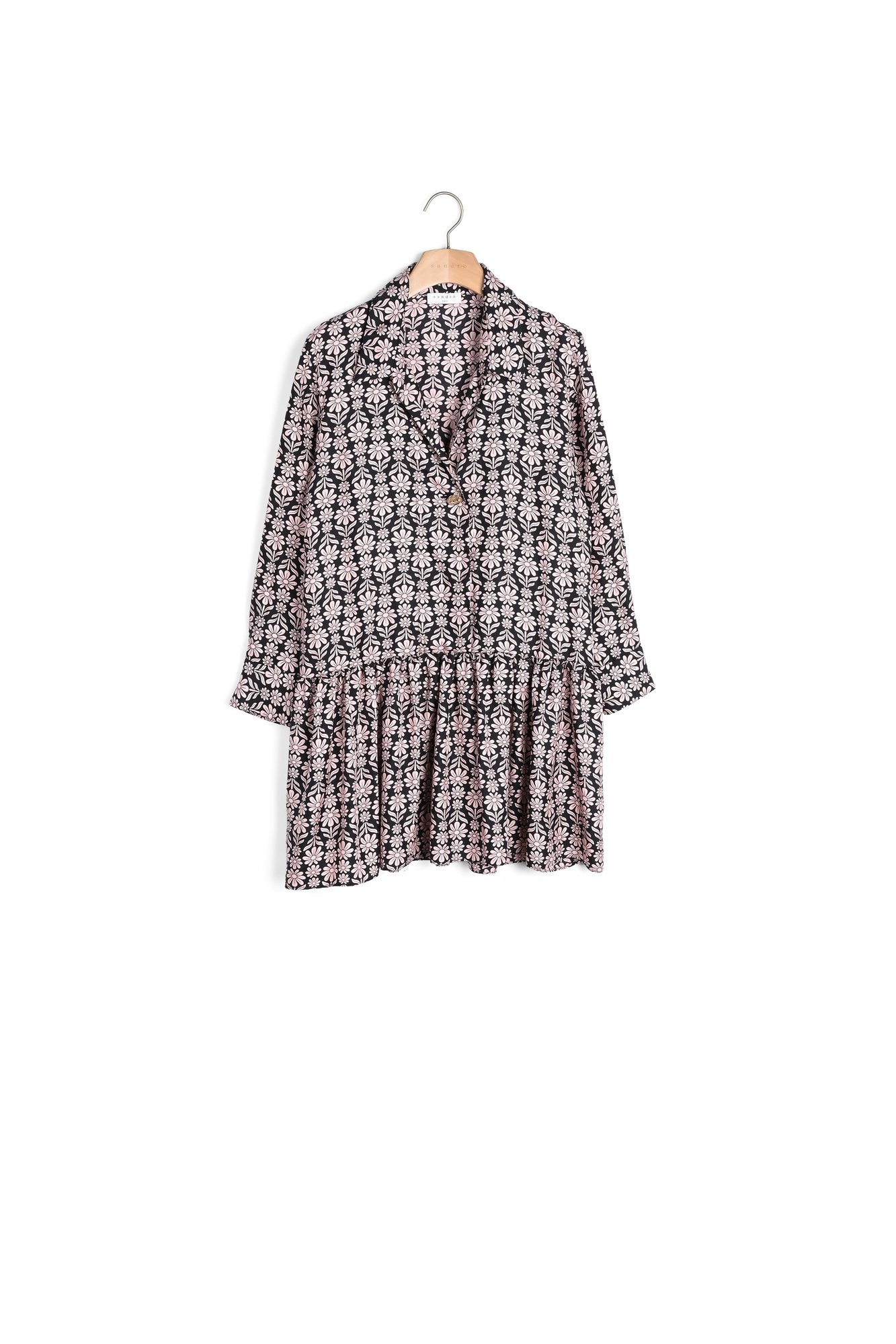 sandro crochet tunic dress Crochet tunic dress