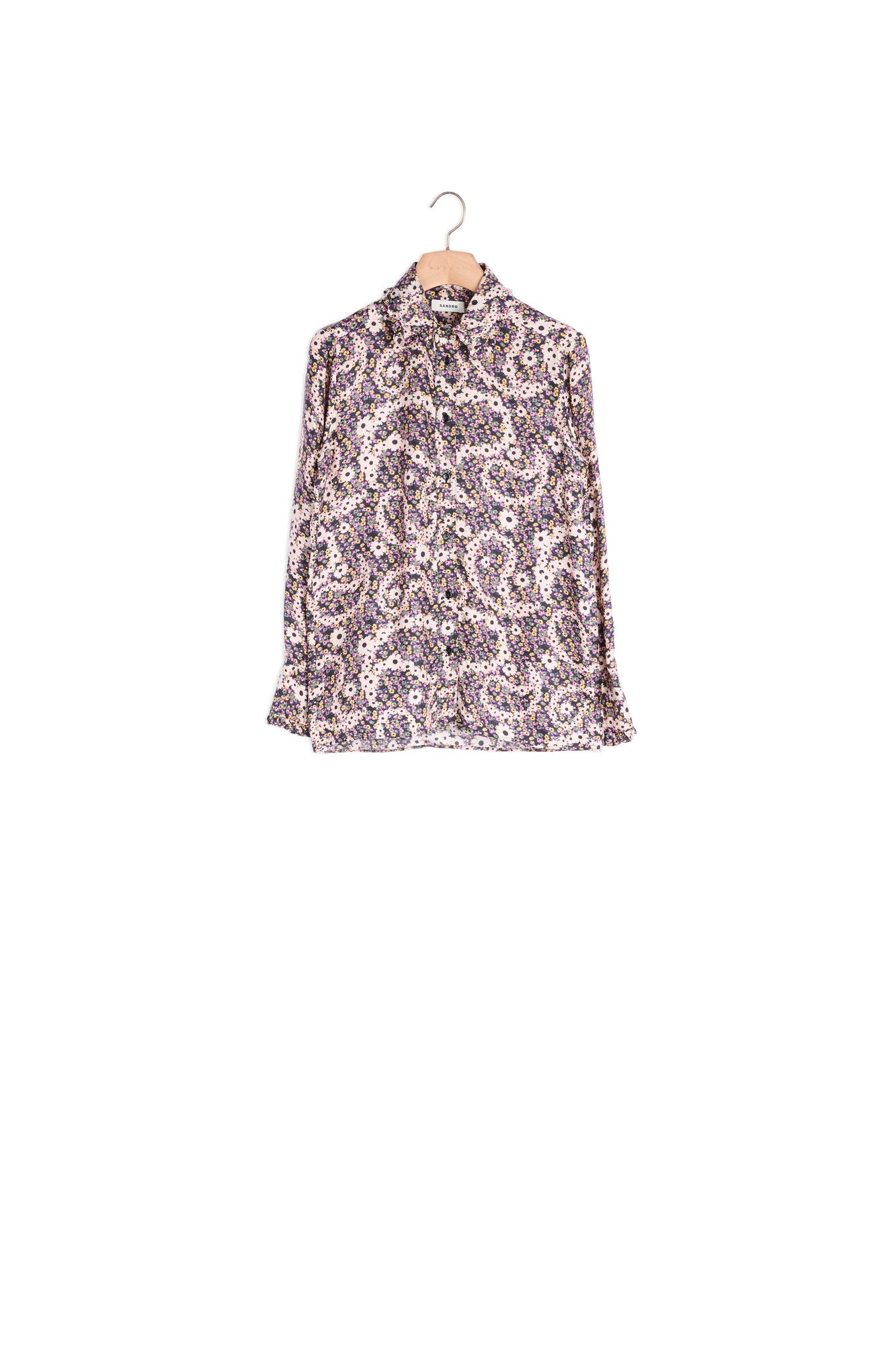 Product photo Silk floral shirt number 0