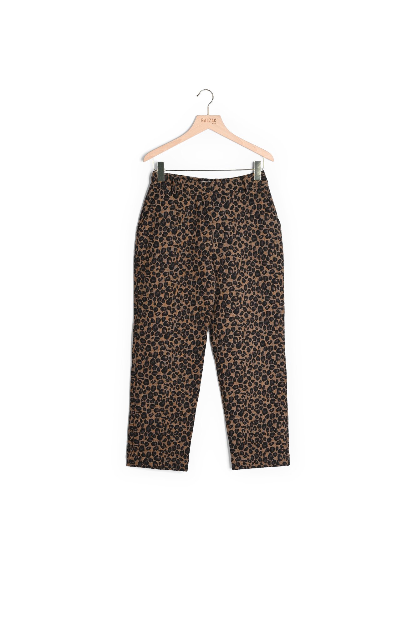 Photo produit PANTALON CITRONNELLE JACQUARD LÉOPARD numéro 0