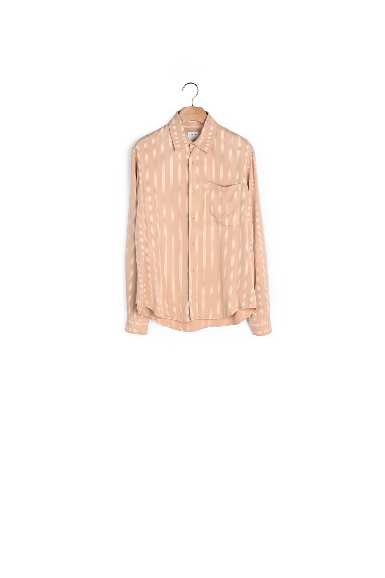 Stripe Flow Peach pink-white