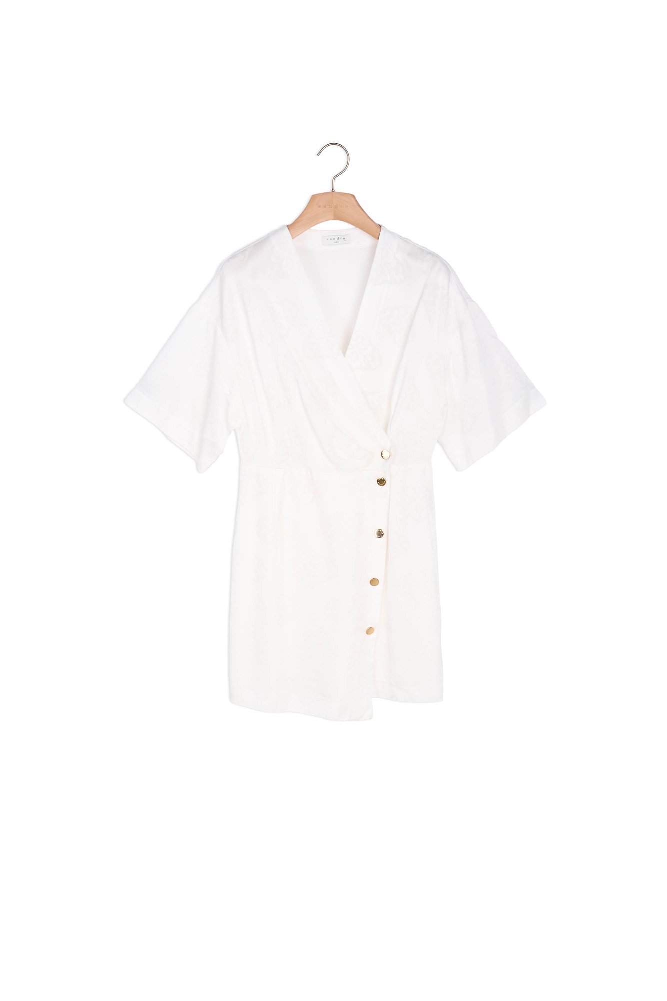 Foto del producto Vestido cruzado de jacquard número 0