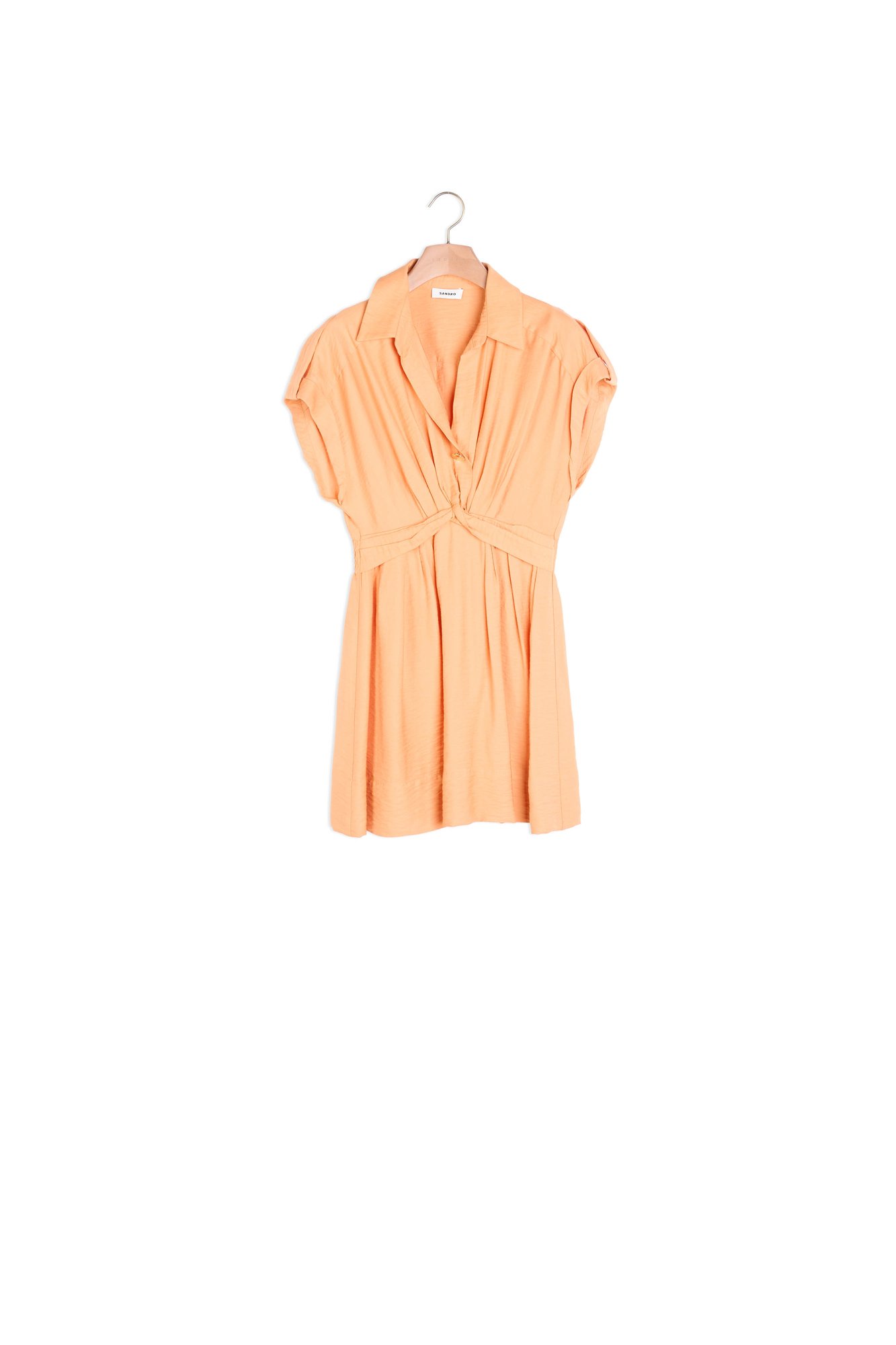 Productfoto Korte linnen jurk nummer 0