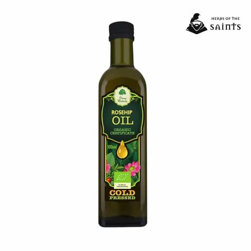 Rosehip Organic Oil, 100% Pure, Cold Pressed, Certified