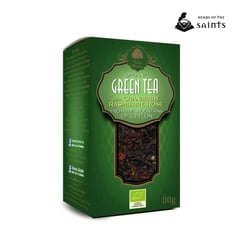 Organic Green Tea with Cranberry, Raspberry, Rose