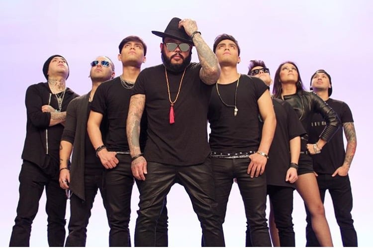 AB Quintanilla music video photo with co-artist