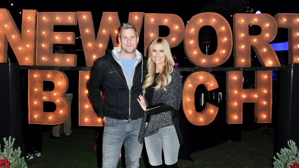 Christina Anstead atttended a party with husband who's name is Ant Anstead