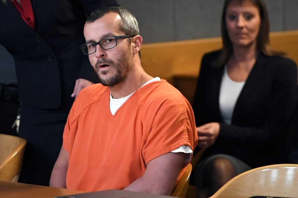 Chris Watts was found guilty of killing his pregnant wife and two daughter 