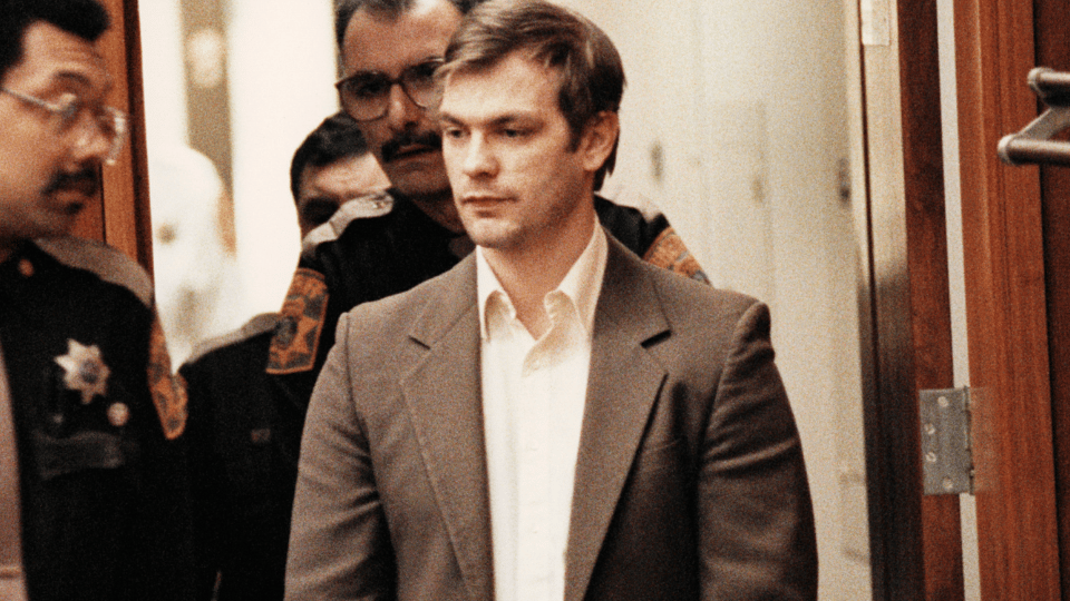 Jeffrey Dahmer arrested by the police
