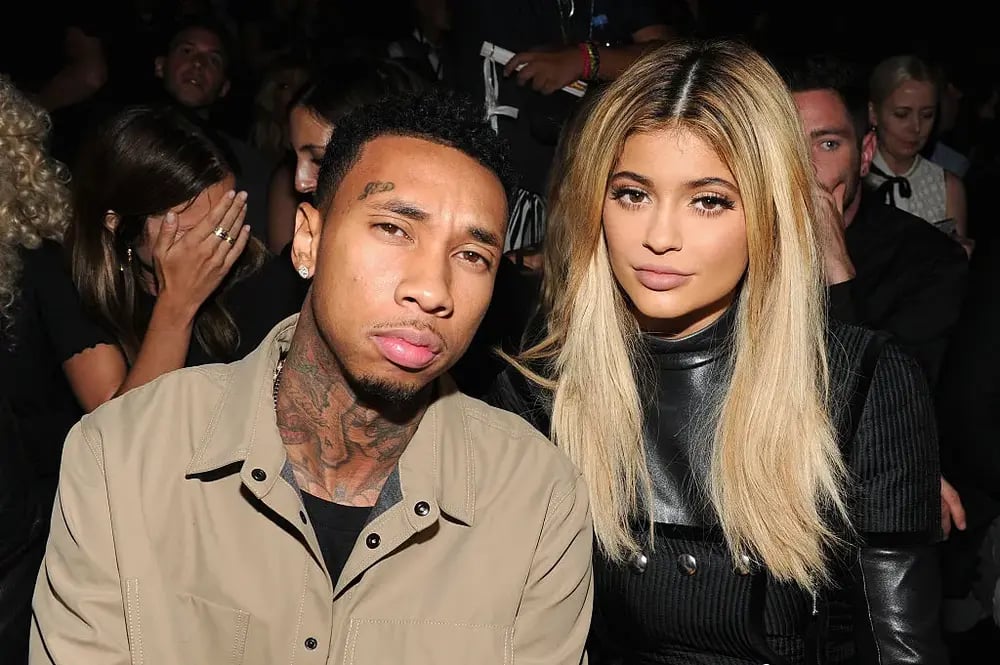 Tyga with Girlfriend Kylie Jenner photo