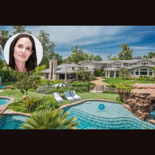 Tour of Angelina Jolie's house