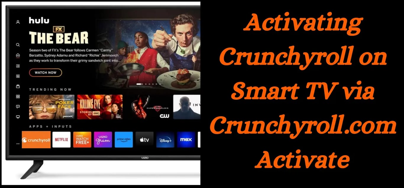 Searching Crunchyroll App on Smart TV to watch Anime Movies