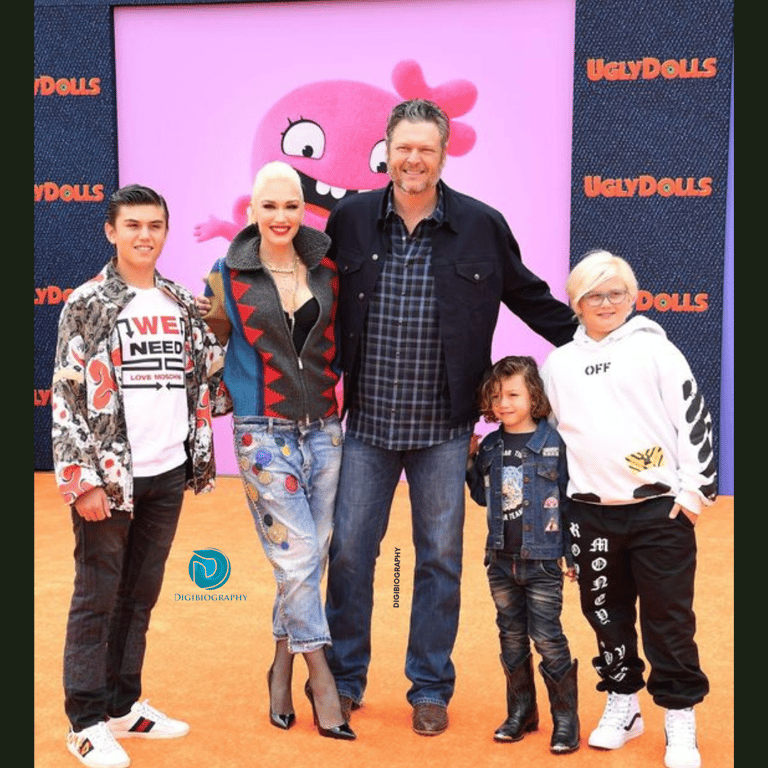 Gwen Stefani spending shome time with her kids and husband